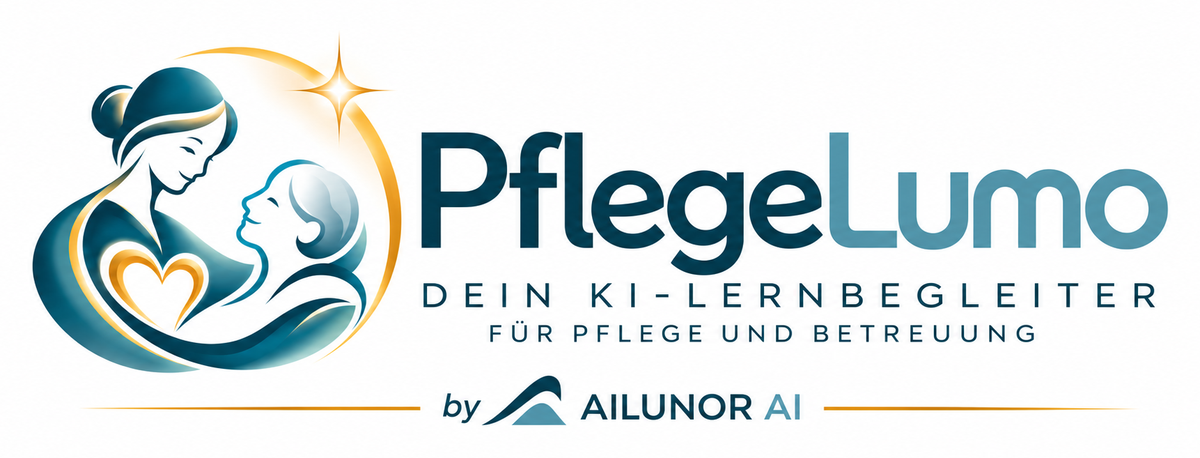 Offizielles PflegeLumo-Logo, by AILUNOR AI